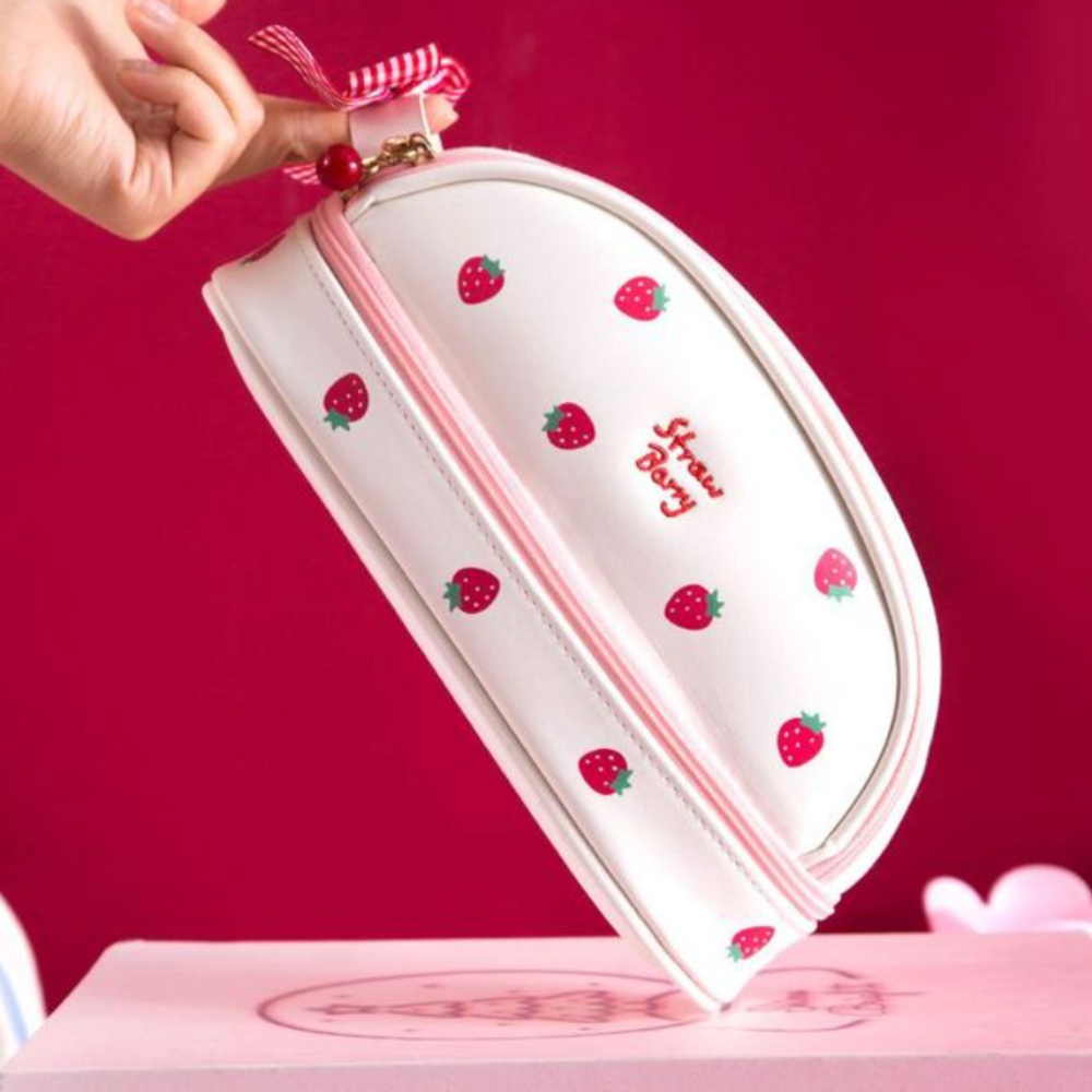 Cherry Cute Pencil Case School Stationery Bag - Image 3