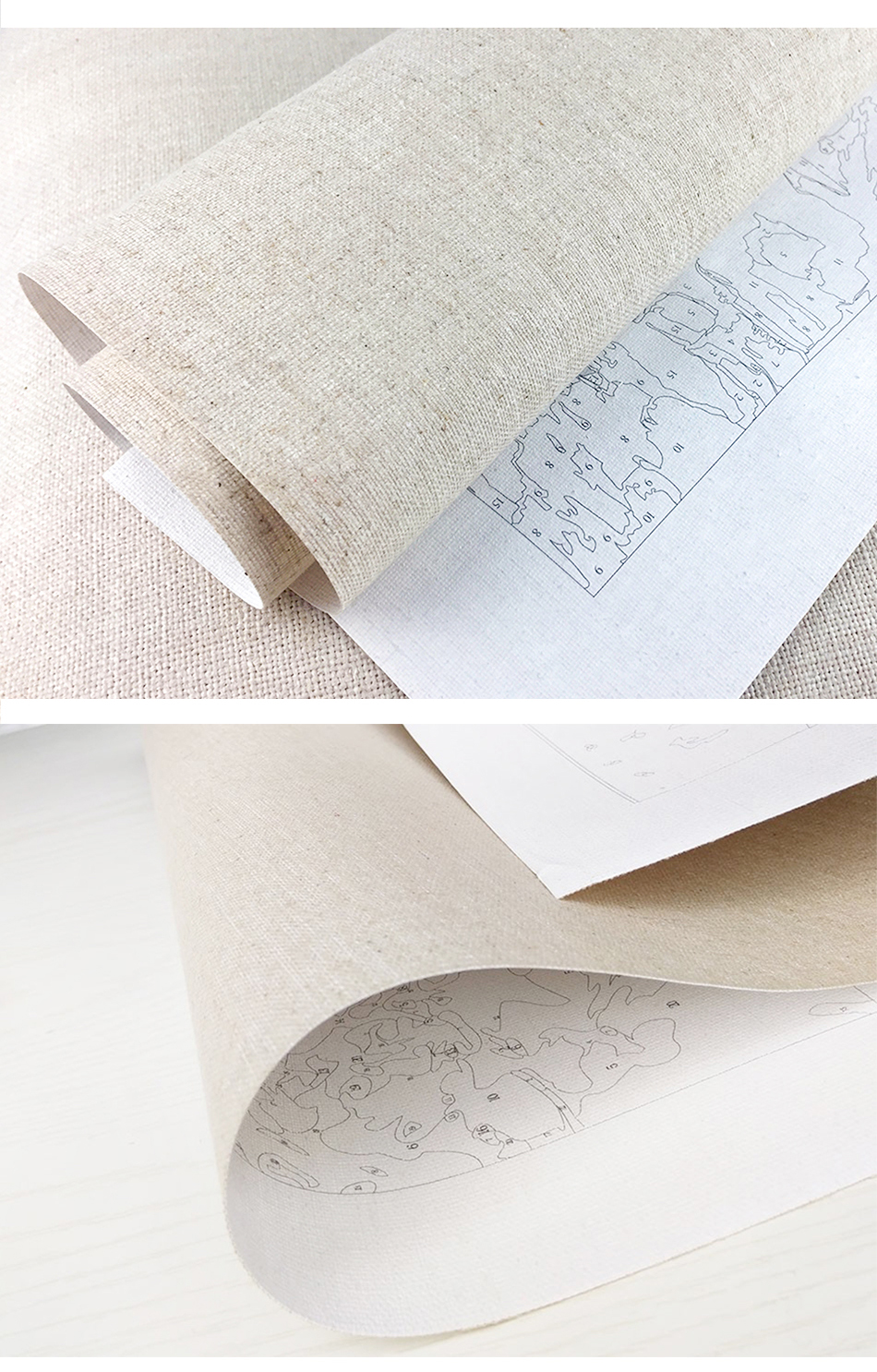 Landscape Canvas Painting By Numbers Unique Wall Art - Image 3